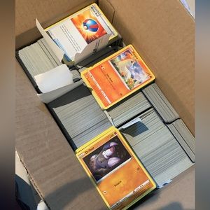 Box of Pokémon Cards